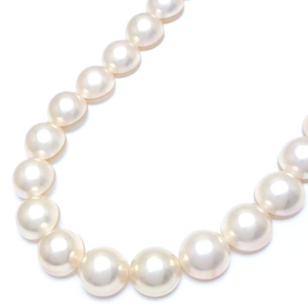 Tasaki TASAKI Mabe Pearl Necklace K14WG White Gold Metal Necklace